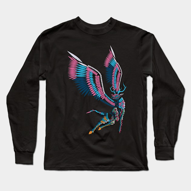 Alebrijes of might_55 Long Sleeve T-Shirt by BetoRayas